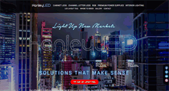 Desktop Screenshot of hanleyledsolutions.com