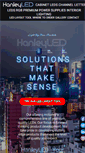 Mobile Screenshot of hanleyledsolutions.com